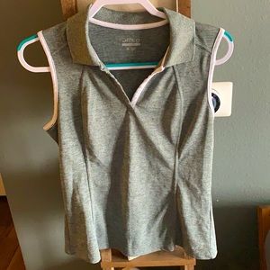 Women’s bcg sleeveless polo